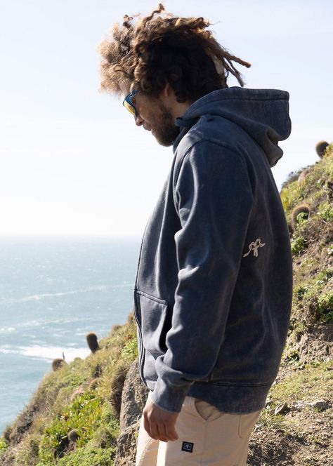 Polerón Hombre Full Zip Relax Navy-7