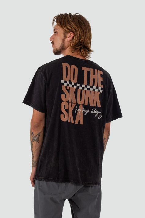 Polera Hombre Skunk Negra-1