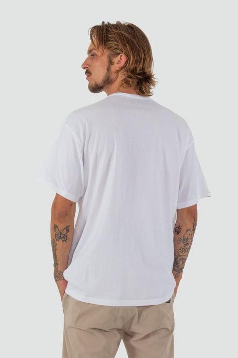Polera Hombre Orgánica Classy Blanca-1