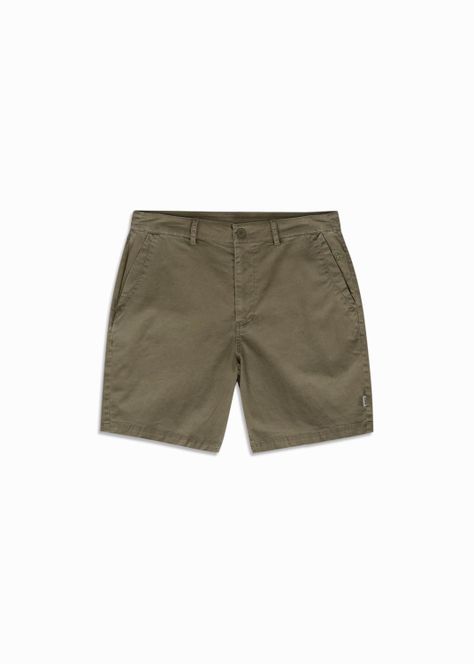 Short Hombre Chino Oliva-1
