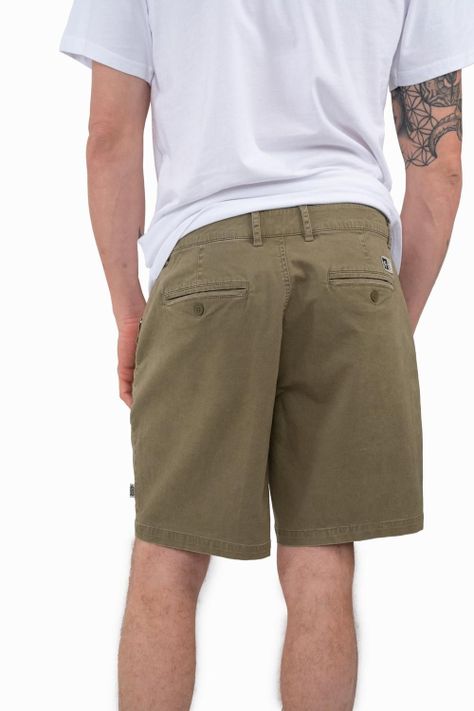 Short Hombre Chino Oliva-2