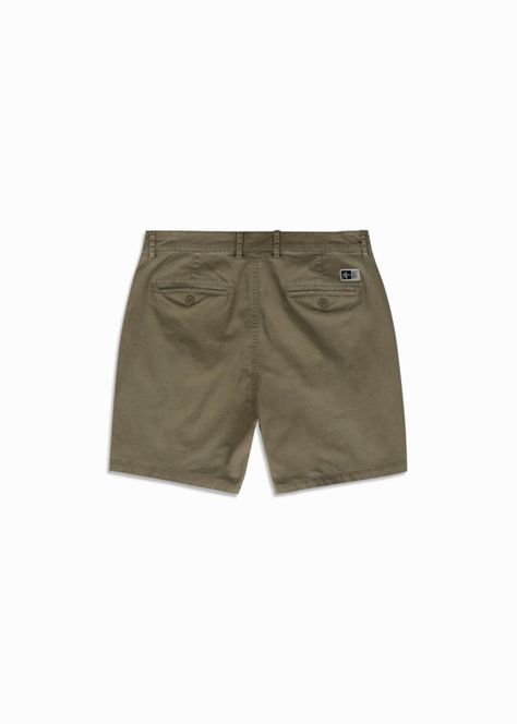 Short Hombre Chino Oliva-3
