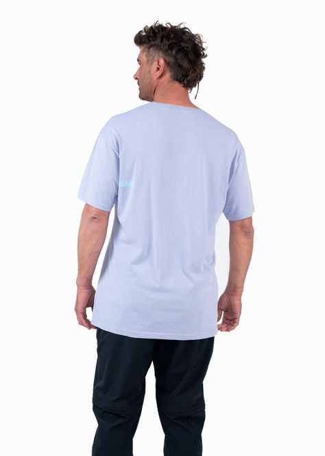 Polera Hombre Orgánica Aqua Purple-1
