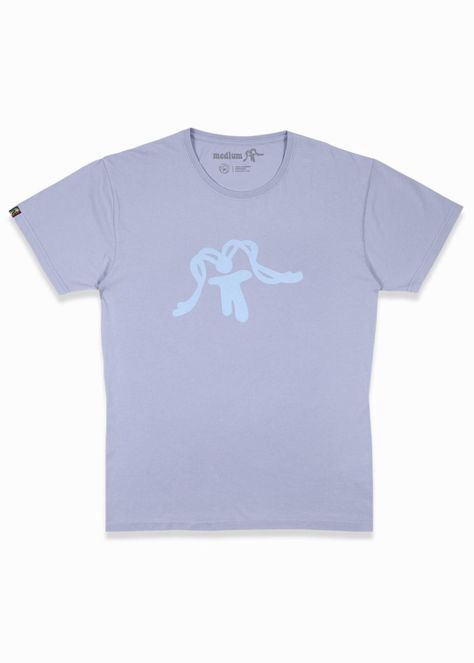 Polera Hombre Orgánica Aqua Purple-2