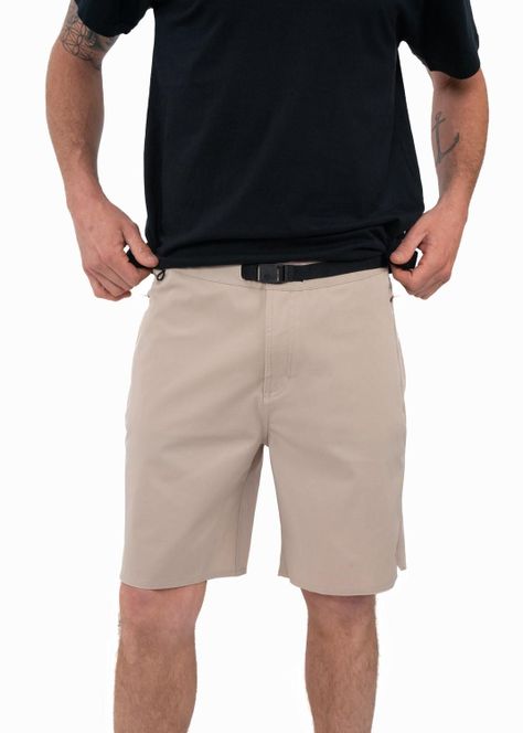 Short Hombre Hybrid Camel-0