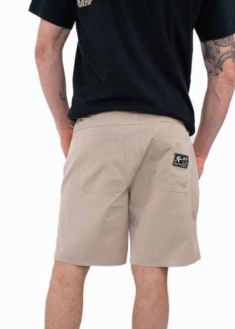 Short Hombre Hybrid Camel-1