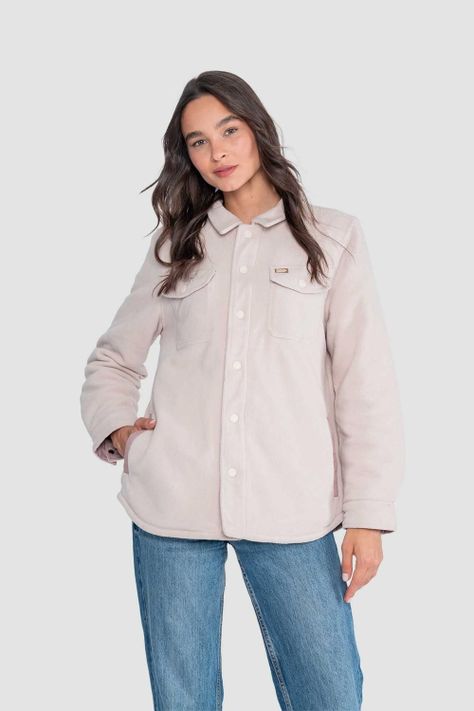 Chaqueta Insulada Mujer Yuka - Beige-0