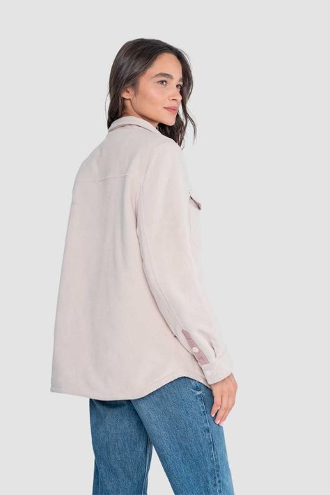 Chaqueta Insulada Mujer Yuka - Beige-1