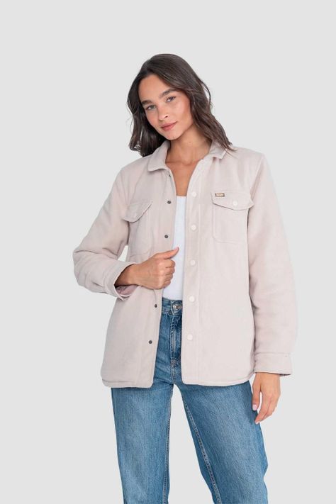Chaqueta Insulada Mujer Yuka - Beige-2