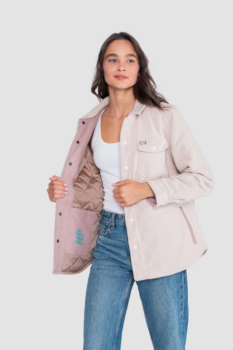 Chaqueta Insulada Mujer Yuka - Beige-3