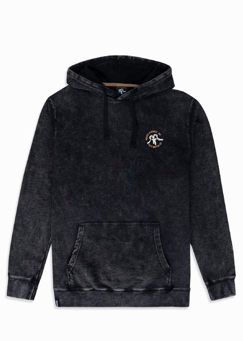 Polerón Hombre Hoodie Liviano Locals Black-2