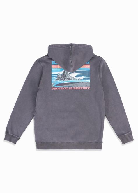 Polerón Hombre Hoodie Protect Gris-3