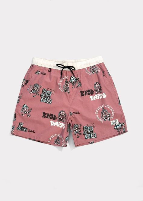 Traje de Baño Volley Traveler Old Rose-1