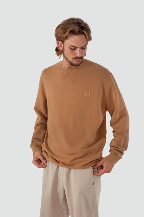 Polerón Hombre Crewneck Daily Tobacco-0