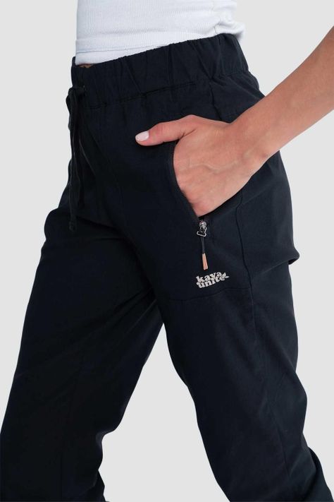 Pantalón Hiking Mujer - Negro-2