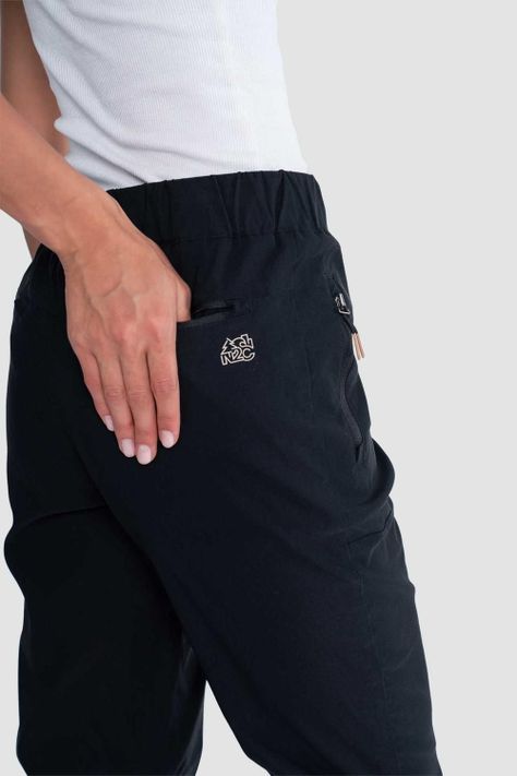 Pantalón Hiking Mujer - Negro-3