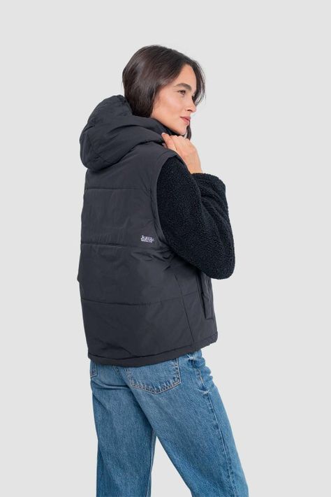 Chaqueta Mujer 2 en 1 Tara - Negra-1