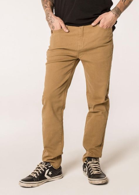 Pantalón Hombre Daily Camel-0