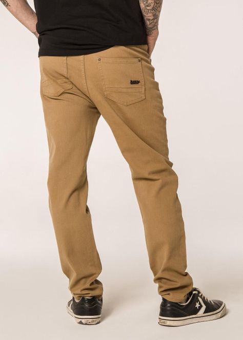 Pantalón Hombre Daily Camel-1