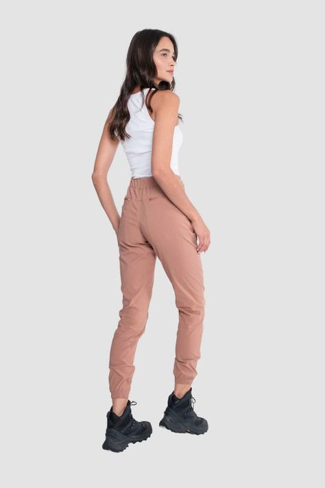 Pantalón Hiking Mujer - Terracota-1