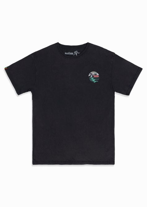 Polera Hombre Escape Negra-2