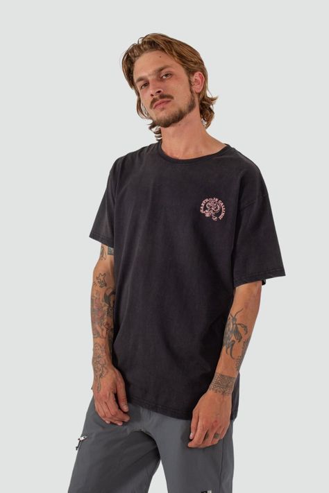 Polera Hombre Osorno Negra-0