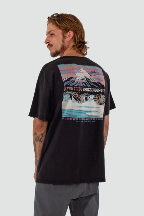 Polera Hombre Osorno Negra-1
