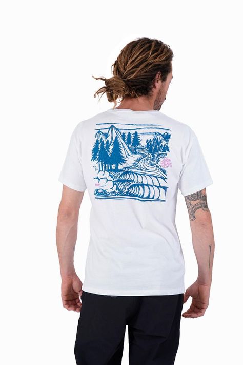Polera Hombre Fishin Blanca-1