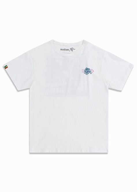 Polera Hombre Fishin Blanca-2