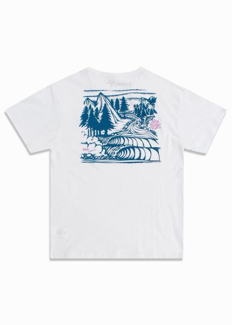 Polera Hombre Fishin Blanca-3