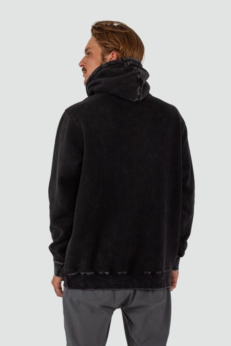 Polerón Hombre Hoodie Classy Negro-1