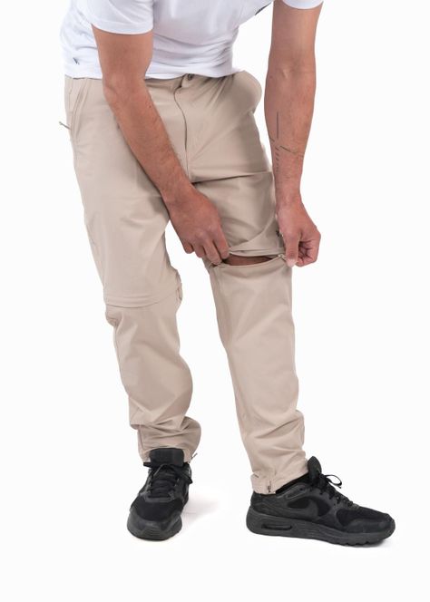 Pantalón Hombre Desmontable Hiker Sand-2
