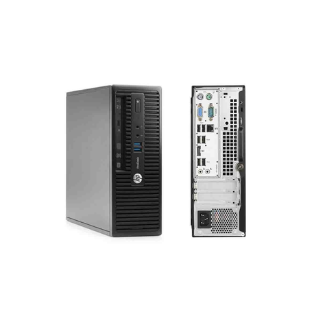 KIT MONITOR + PC HP Elitedesk 800 G1 SFF i7 8GB 256 SSD + Teclado & Mouse Reacondicionado Grado A-2