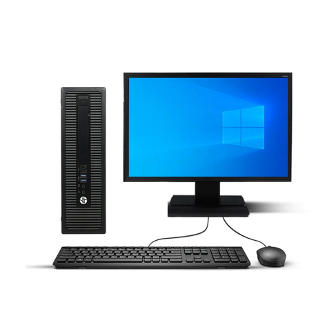 KIT PC HP 600 G1 SFF i5 8GB 500GB Reacondicionado Grado A-0