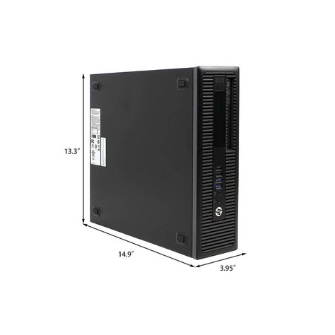 PC HP 600 G2 SFF i7 8GB 256GB SSD + Teclado & Mouse Reacondicionado Grado A-1