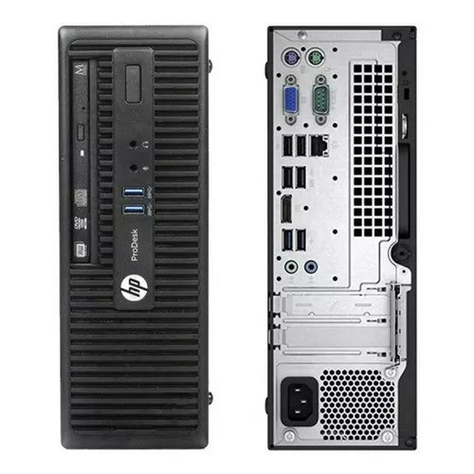 PC HP Prodesk 400 G3 SFF (i5-6ta 8GB 256GB SSD) + Teclado & Mouse Reacondicionado Grado A-2