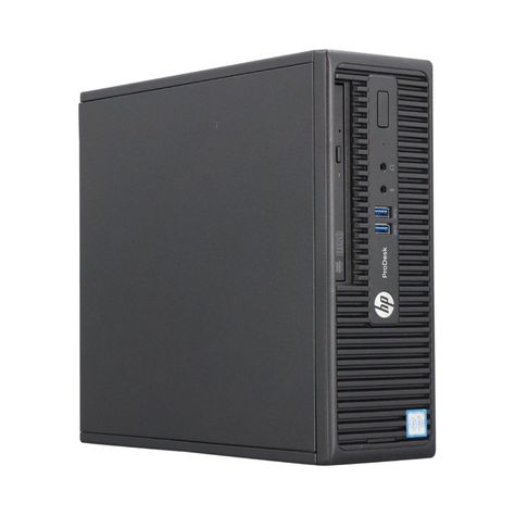 KIT MONITOR + PC HP Prodesk 400 G3 SFF (i5-6ta 8GB 256GB SSD) + Teclado & Mouse Reacondicionado -1