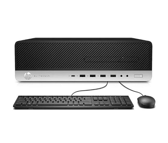PC HP Elitedesk 800 G3 SFF (i7-7ma 16GB 256GB SSD) + Teclado & Mouse Reacondicionado Grado A-0