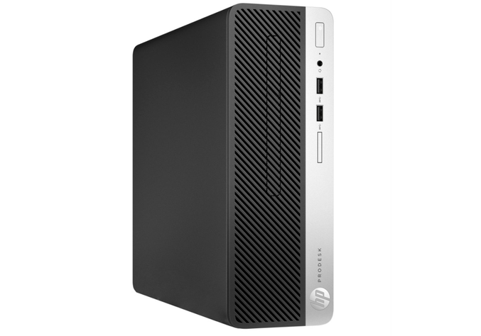 MONITOR + PC HP 400 G4 SFF i7 8GB 500GB Reacondicionado Grado A-1