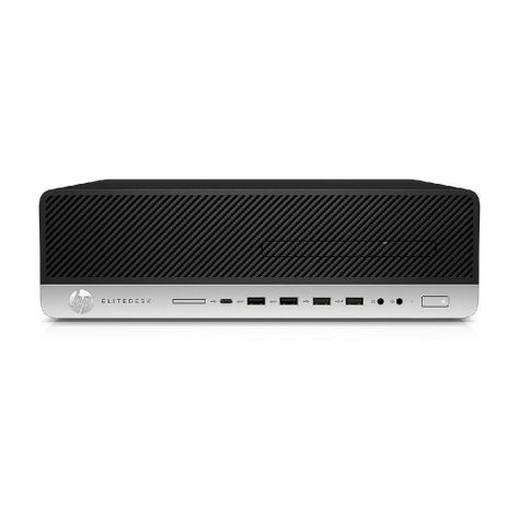 KIT Monitor + PC Desktop HP 800 G4 SFF (i5-8va 8GB 500GB) Reacondicionado Grado A-3