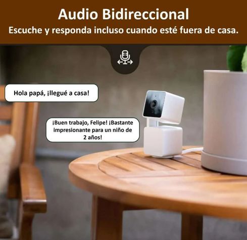 WYZE Cam Pan V3 - Full HD 1080p 360 Camara de Seguridad Inteligente - Para Interior y Exterior-2