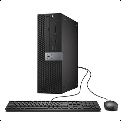 PC DELL Optiplex 3050 SFF (i5-7ma 16GB 256GB SSD) + Teclado & Mouse Reacondicionado Grado A-0