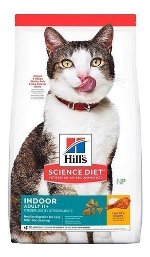 Hills Gato Adulto 11+ Indoor 1.58kg-0