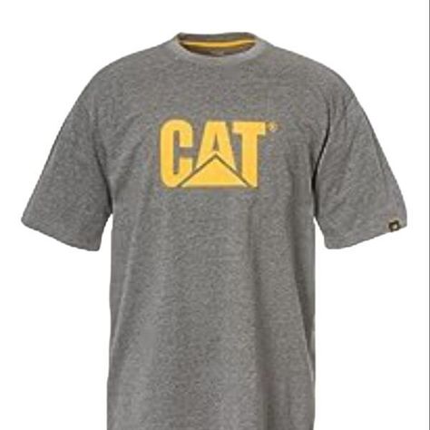  POLERA DE HOMBRE CATERPILLAR TALLA L COLOR GRIS COD 2547-1