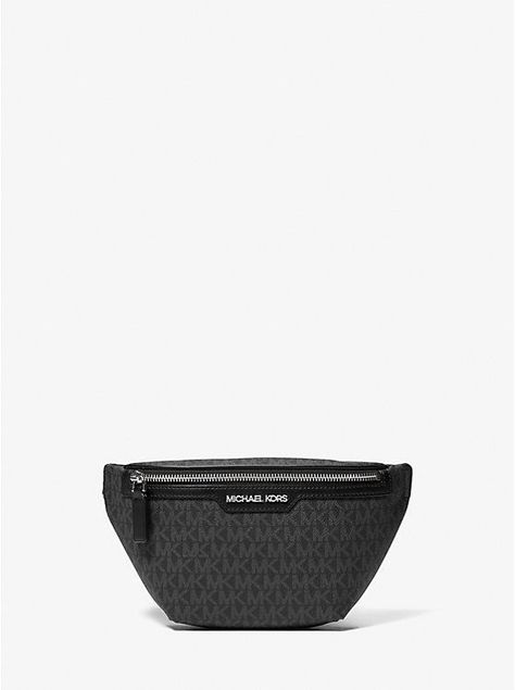 Banano UNISEX MICHAEL KORS Ajustable Negro con Print Cod. 0974-2