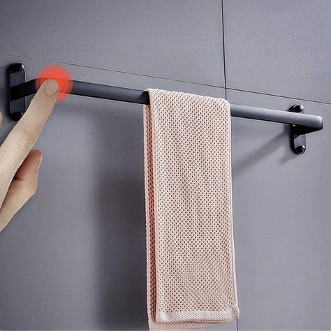Barra Individual Toallero Cocina Baño Pared Soporte Rondon-2