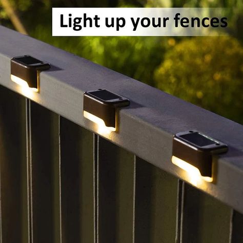 Lámpara LED Solar Escaleras Hermosa Decoracion Rondon-9
