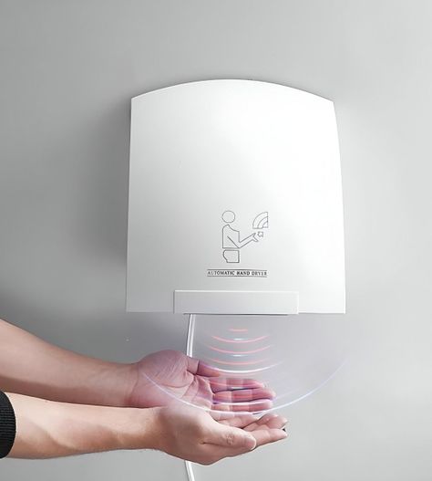Secador Manos Automático Sensor Infrarrojo Inteligente Jhn-2