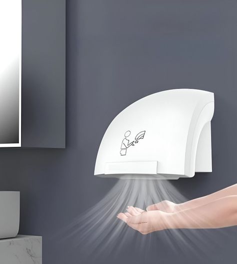Secador Manos Automático Sensor Infrarrojo Inteligente Jhn-3