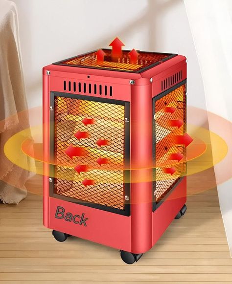 Calefactor Hogar Cuarzo 5 Lados Sala Rondon-4